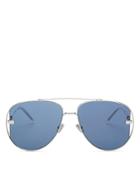 Dior Men's Brow Bar Aviator Sunglasses, 58mm