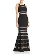 Js Collections Illusion Stripe Gown