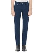 Sandro Pixies Feather Straight Jeans In Beige