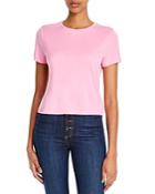 Alice & Olivia Cindy Classic Cropped T-shirt