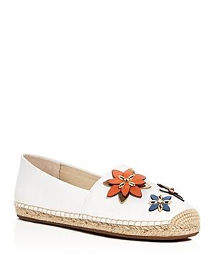 Michael Michael Kors Heidi Flower Applique Espadrille Flats