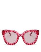 Gucci Cat Eye Swarovski Crystal Sunglasses, 49mm