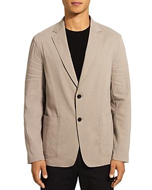 Theory Clinton Eco Crunch Stretch Linen Slim Fit Blazer