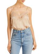 Astr The Label Lotus Lace Trim Bodysuit