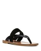 Vince Women's Tess Leather And Suede Thong Sandals