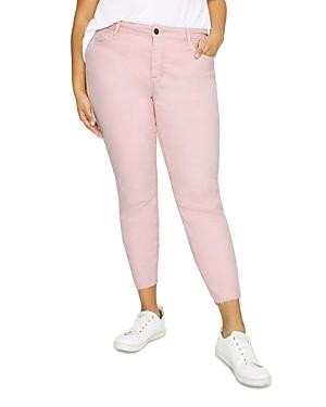 Sanctuary Curve Social Standard Ankle Jeans In Cherry Blossom