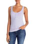 Michael Lauren Sandro Henley Tank Top