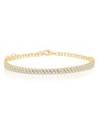 Bloomingdale's Diamond Adjustable Double Row Tennis Bracelet In 14k Yellow Gold, 3.0 Ct. T.w. - 100% Exclusive