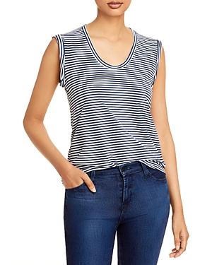Theory Cuffed Scoop Neck Tank
