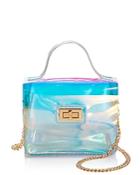 Aqua Mini Turn-lock Shoulder Bag - 100% Exclusive