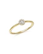 Diamond Cluster Stacking Band Ring In 14k Yellow Gold, .10 Ct. T.w. - 100% Exclusive