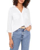 Vince Camuto Roll Tab Shirt