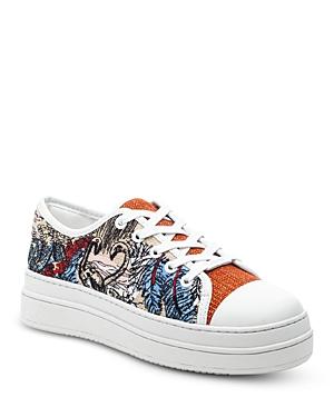 J/slides Women's Nikki Lace Up Sneakers