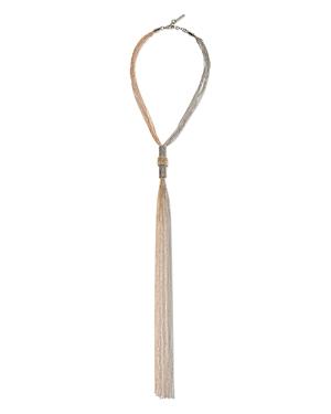 Peserico Bijoux Long Tie Necklace