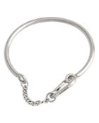 Allsaints Carabiner Clip Bangle Bracelet