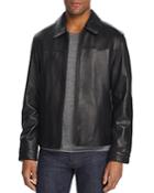 Cole Haan Leather Zip-front Jacket