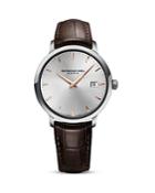 Raymond Weil Toccata Stainless Steel Watch With Brown Leather Strap, 39mm