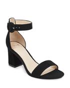 Marc Fisher Ltd. Women's Karlee Suede Block Heel Sandals