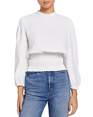 A.l.c. Rose Smocked Top