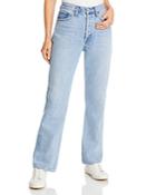 Agolde Lana Mid Rise Vintage Bootcut Jeans In Fiction