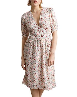 Gerard Darel Justina Floral Print Dress
