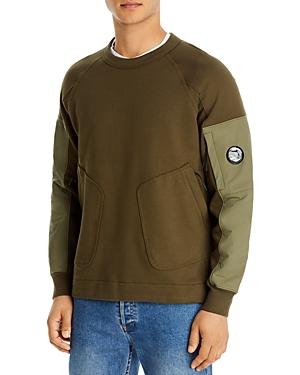 C.p. Company Slim Fit Mixed Media Sweatshirt