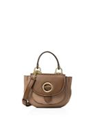 Michael Michael Kors Isadore Top Handle Small Leather Messenger