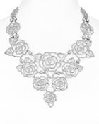 Kate Spade New York Pave Rose Statement Necklace, 12