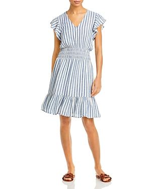 Rails Tara Striped Flounce Dress