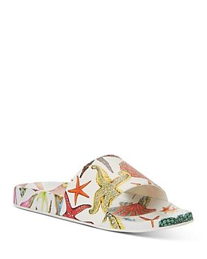Versace Men's Gomma Printed Sandals