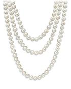 Aqua Freshwater Pearl Strand Necklace In Sterling Silver, 60 - 100% Exclusive