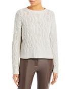Fabiana Filippi Girocollo Punto Efet Wool Sweater