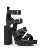 Allsaints Osuna Multi Strap High Heel Sandals