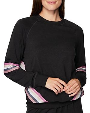 Spiritual Gangster Old School Striped Sweatshirt