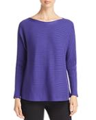 Eileen Fisher Ribbed Dolman Sweater