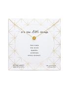 Dogeared It's The Little Things Necklace In 14k Gold-plated Sterling Silver, 16