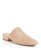 Vince Women's Giorgia Suede Low Heel Mules