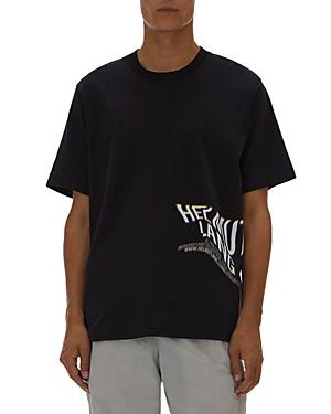 Helmut Lang Skewed Graphic Logo Tee