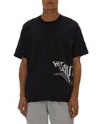 Helmut Lang Skewed Graphic Logo Tee