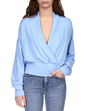 Sanctuary Bicoastal Crossover Sweatshirt