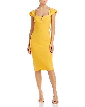 Chiara Boni La Petite Robe Milady Cap Sleeve Dress