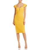 Chiara Boni La Petite Robe Milady Cap Sleeve Dress