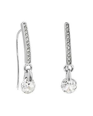 Adore Linear Pave & Cubic Zirconia Drop Earrings