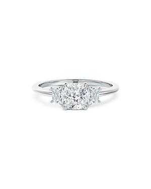 De Beers Forevermark Micaela's Three Stone Diamond Illusion Engagement Ring In Platinum, 1.45 Ct. T.w.