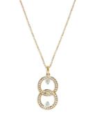 Bloomingdale's Diamond Double Circle Pendant Necklace In 14k Yellow Gold, 0.40 Ct. T.w. - 100% Exclusive
