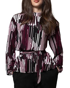 Leota Mindy Blouson Sleeve Jersey Top
