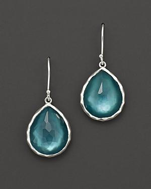 Ippolita Small Wonderland Teardrop Earrings In Denim