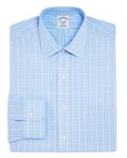 Brooks Brothers Overcheck Regent Classic Fit Dress Shirt