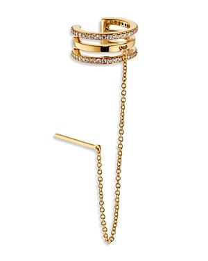 Ajoa By Nadri Cheeky Combo Cuff & Threader Earring
