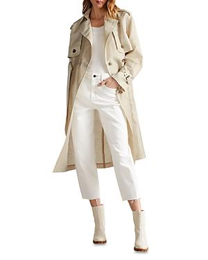 Ted Baker Saila Linen Blend Trench Coat